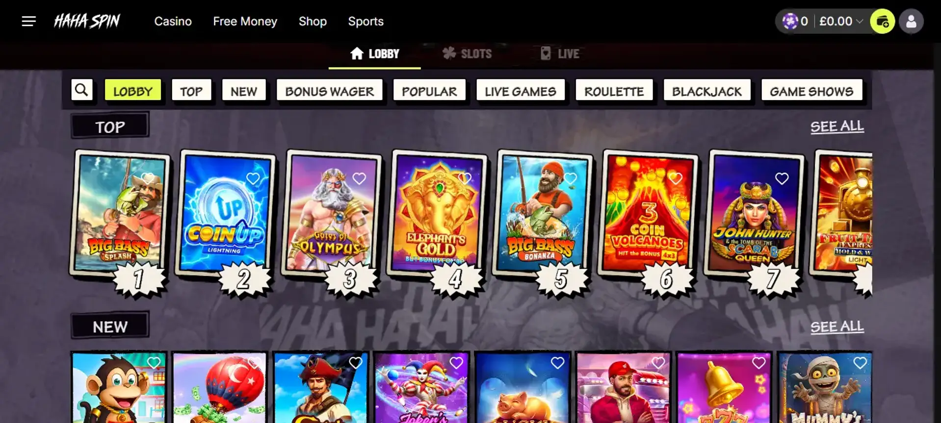HAHASPIN Casino